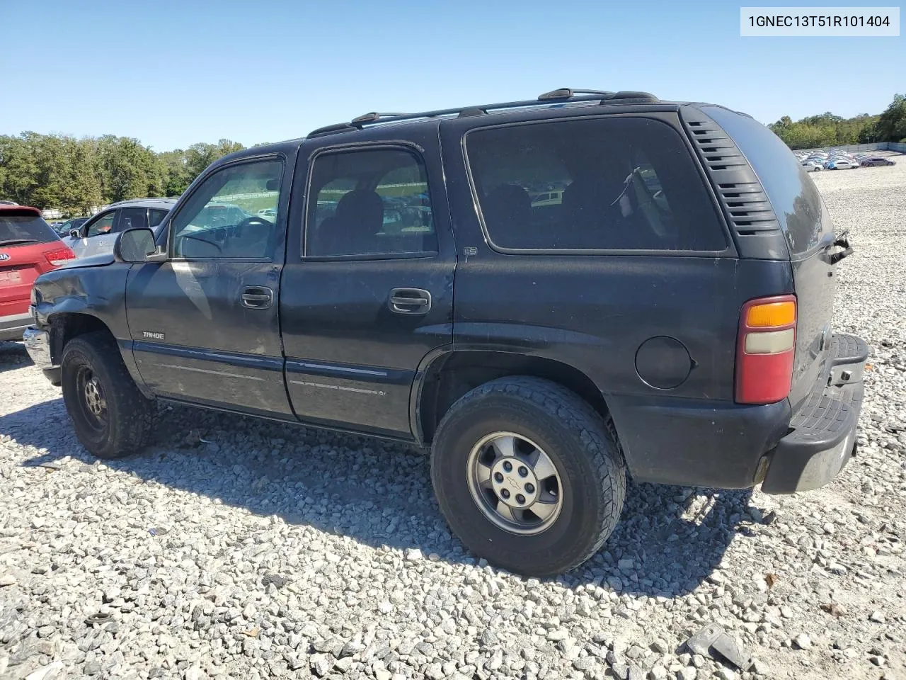 2001 Chevrolet Tahoe C1500 VIN: 1GNEC13T51R101404 Lot: 75328194