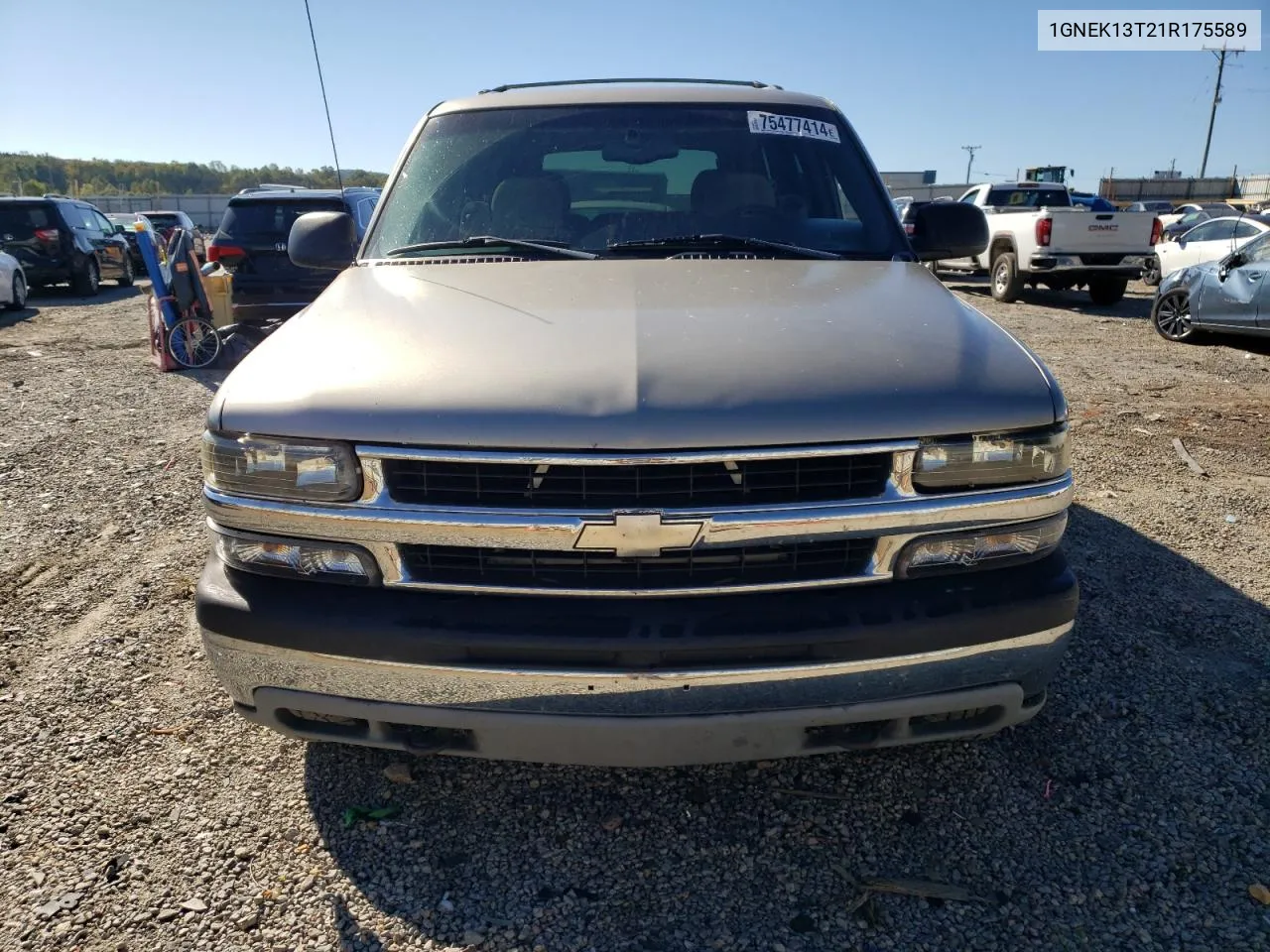 1GNEK13T21R175589 2001 Chevrolet Tahoe K1500