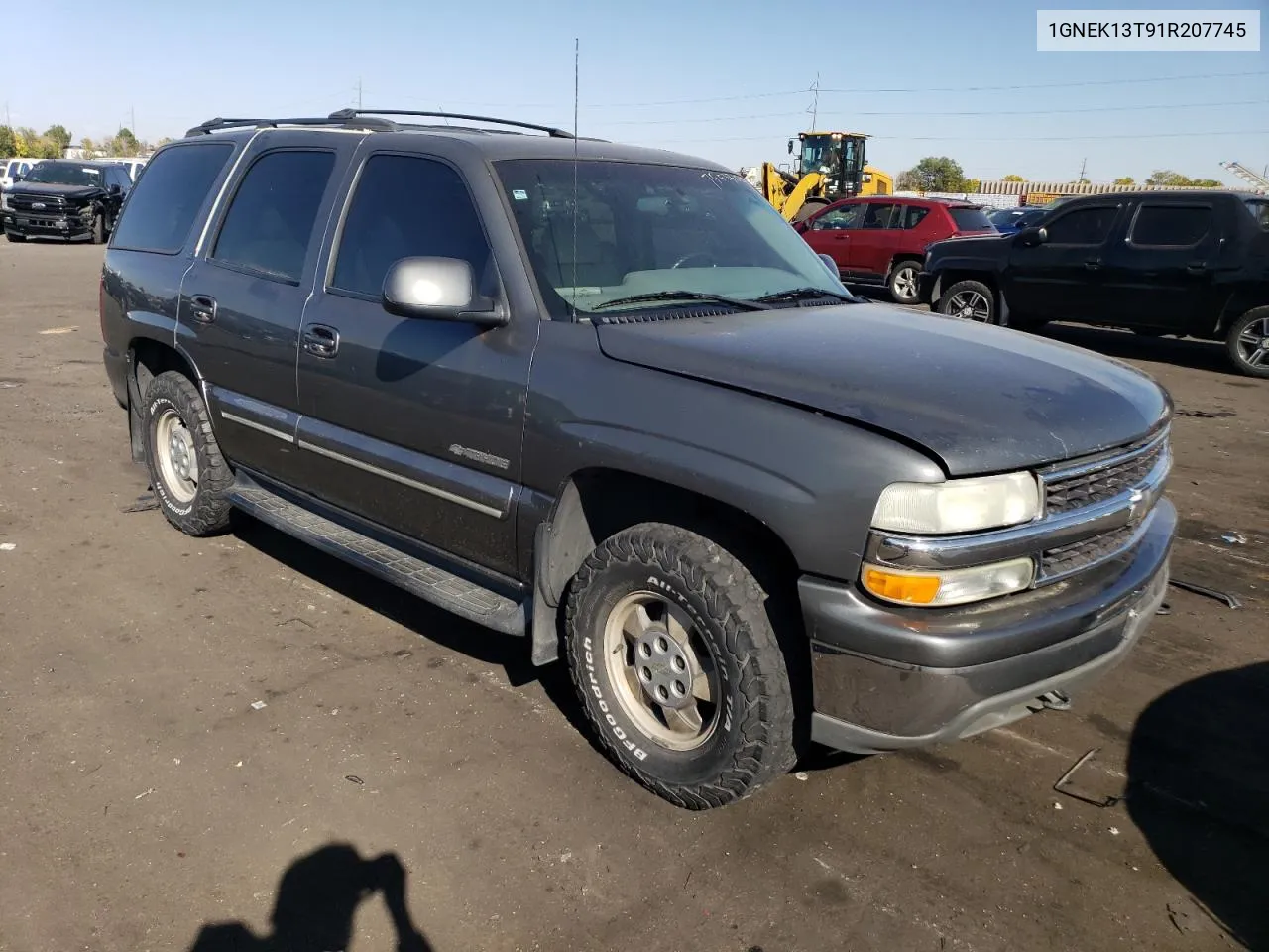 2001 Chevrolet Tahoe K1500 VIN: 1GNEK13T91R207745 Lot: 75533004