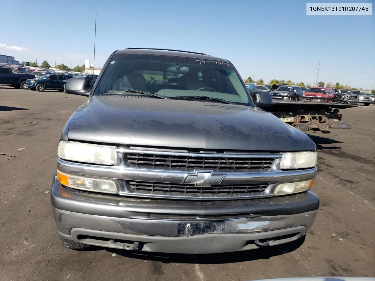 2001 Chevrolet Tahoe K1500 VIN: 1GNEK13T91R207745 Lot: 75533004