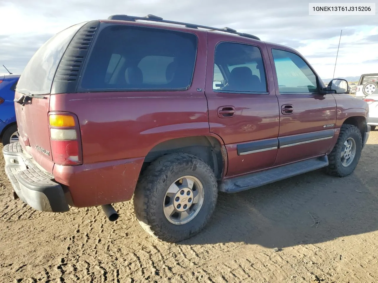 2001 Chevrolet Tahoe K1500 VIN: 1GNEK13T61J315206 Lot: 76756994