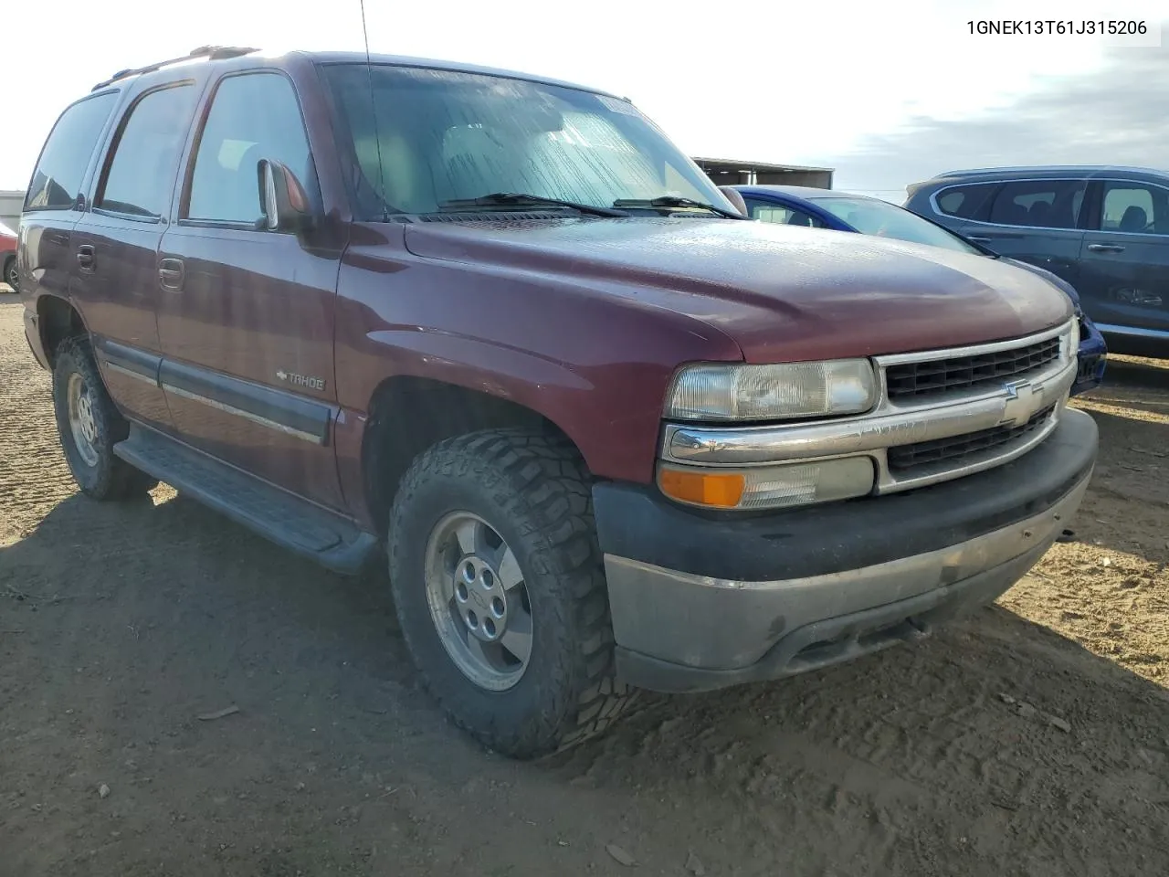 2001 Chevrolet Tahoe K1500 VIN: 1GNEK13T61J315206 Lot: 76756994