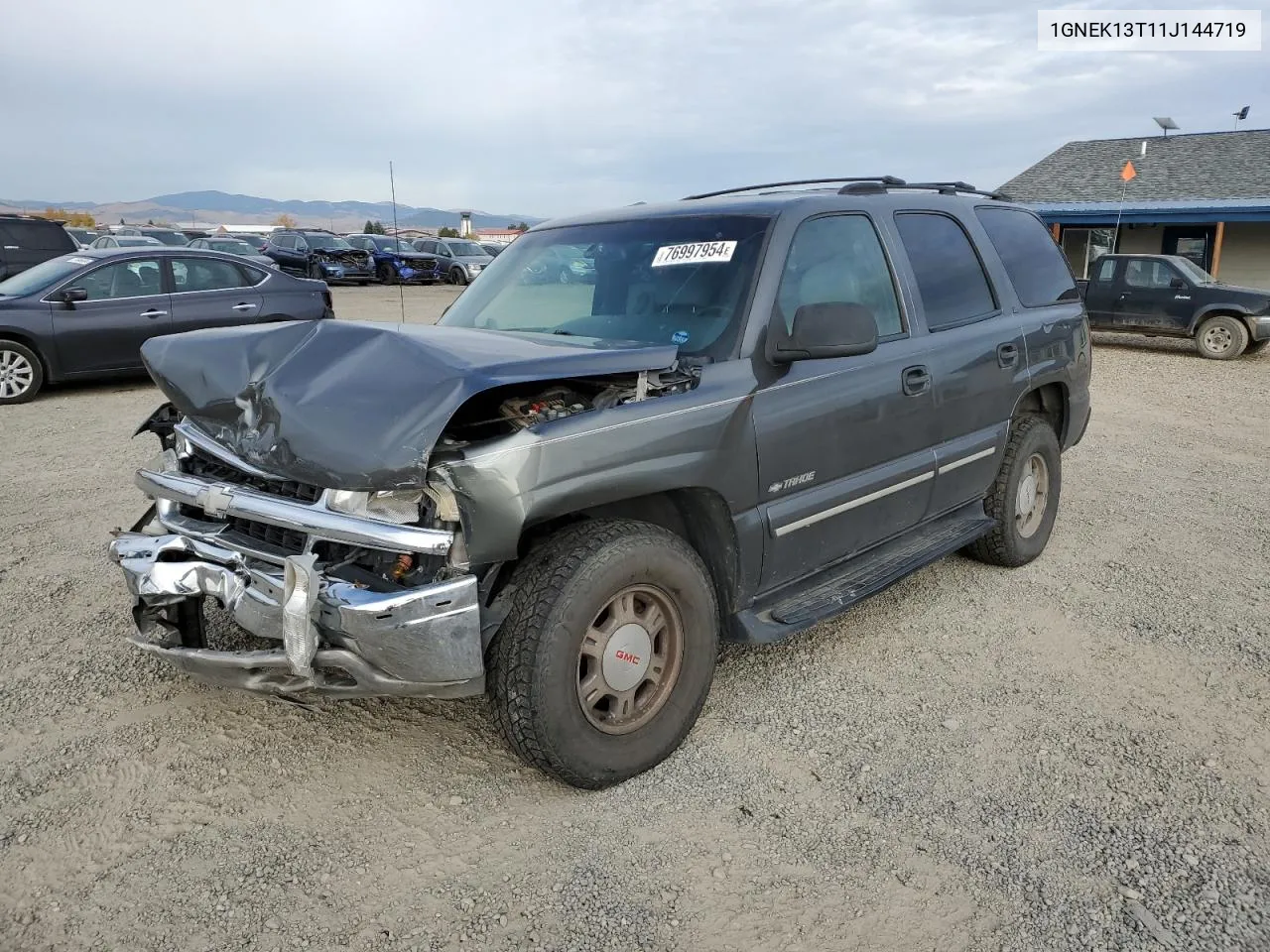 2001 Chevrolet Tahoe K1500 VIN: 1GNEK13T11J144719 Lot: 76997954