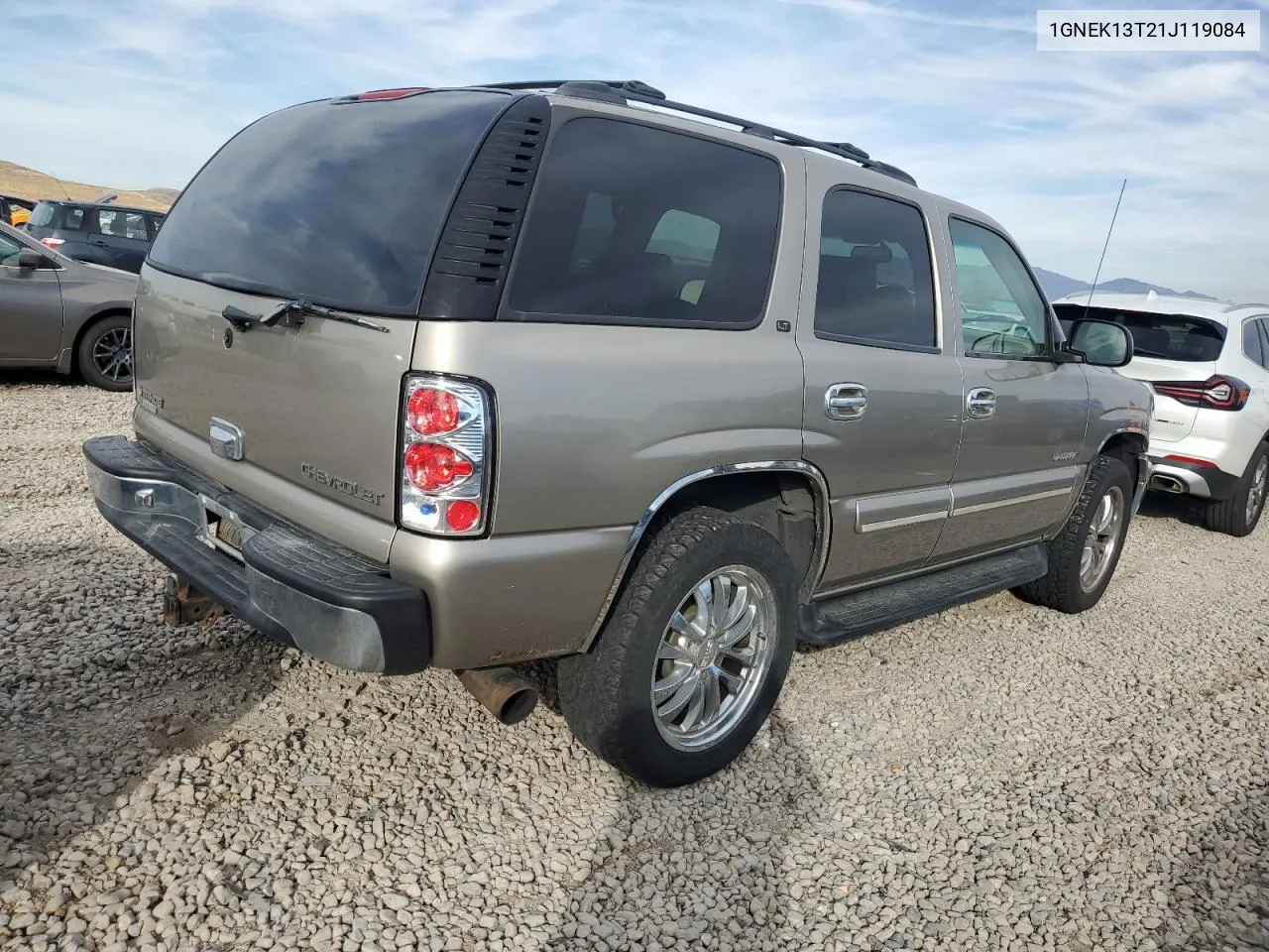 2001 Chevrolet Tahoe K1500 VIN: 1GNEK13T21J119084 Lot: 77136044