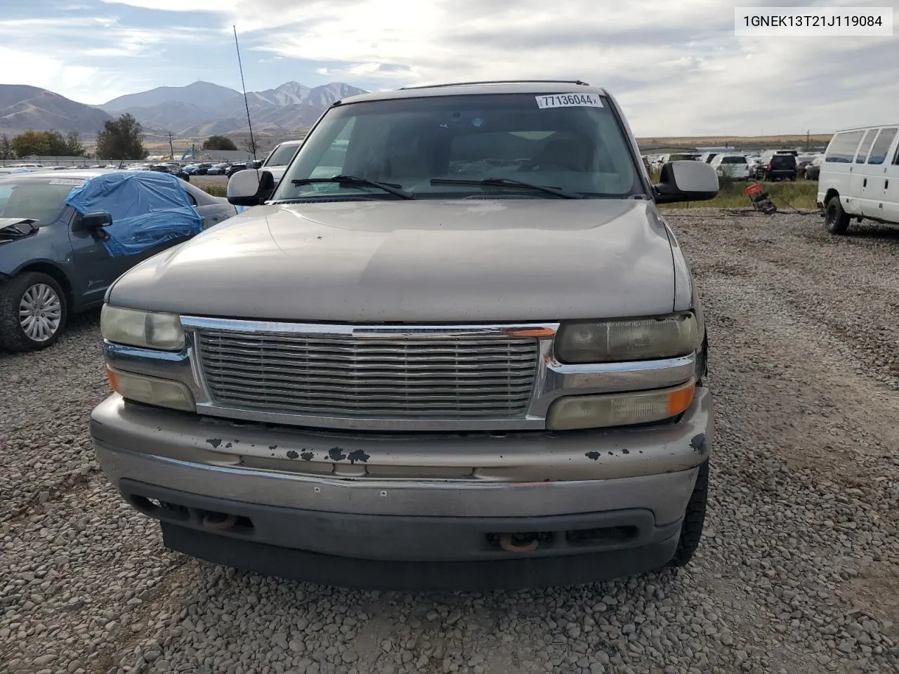 2001 Chevrolet Tahoe K1500 VIN: 1GNEK13T21J119084 Lot: 77136044