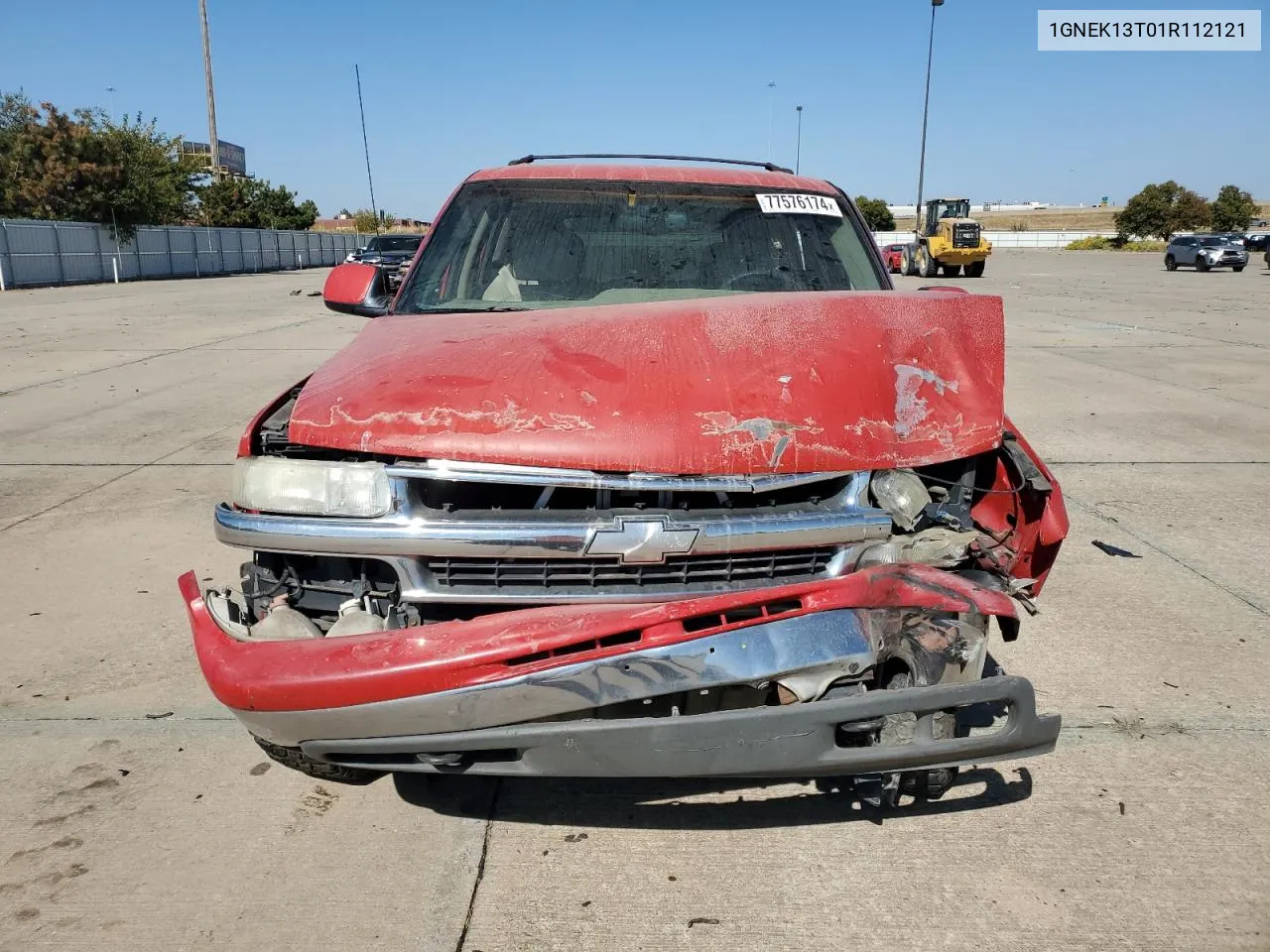 2001 Chevrolet Tahoe K1500 VIN: 1GNEK13T01R112121 Lot: 77576174