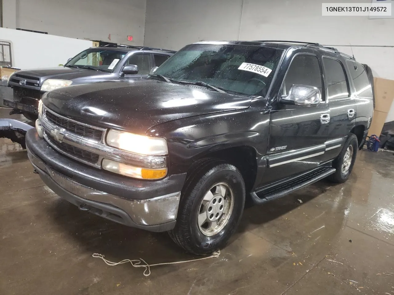 2001 Chevrolet Tahoe K1500 VIN: 1GNEK13T01J149572 Lot: 77578554