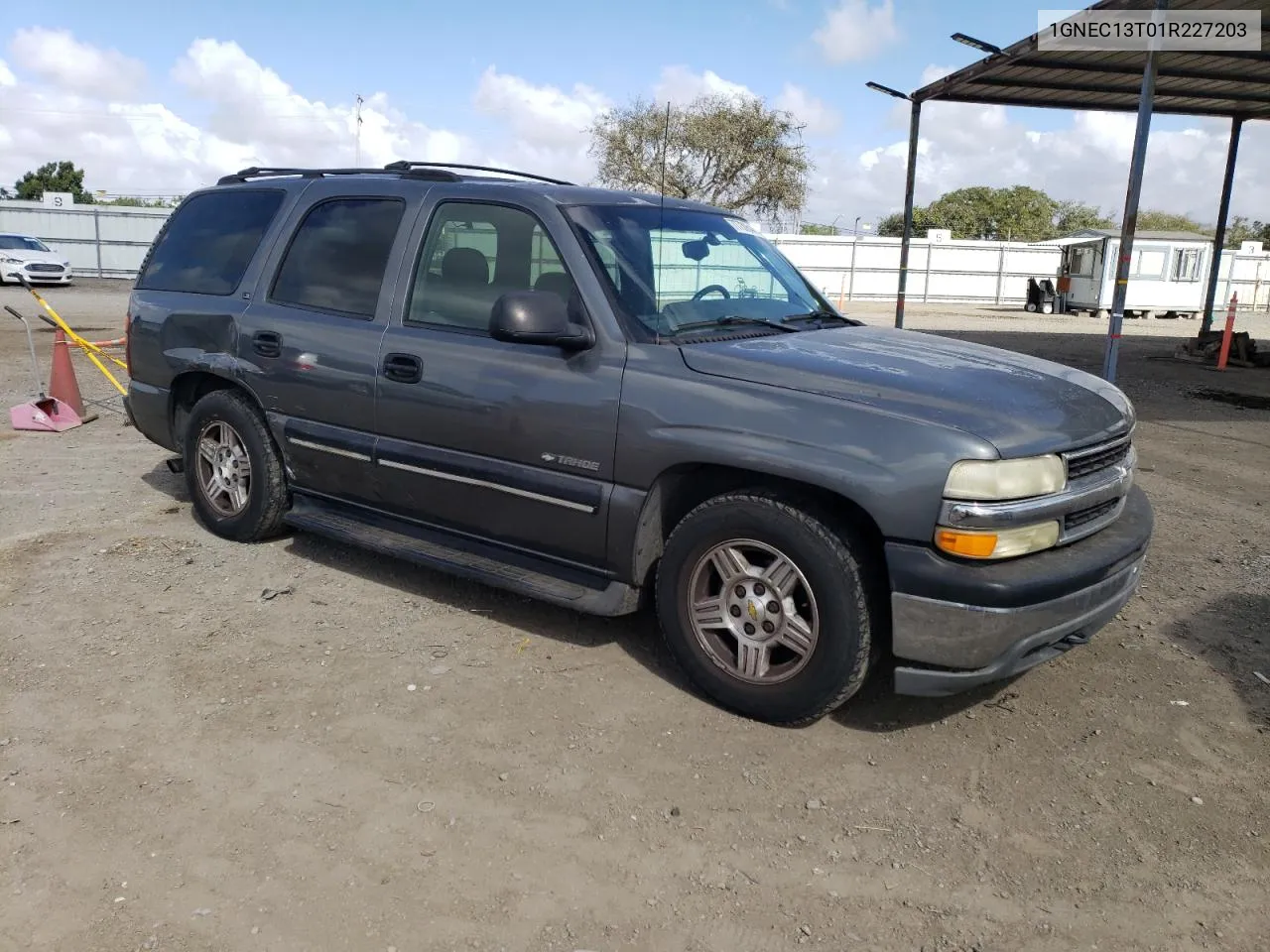 2001 Chevrolet Tahoe C1500 VIN: 1GNEC13T01R227203 Lot: 77730544