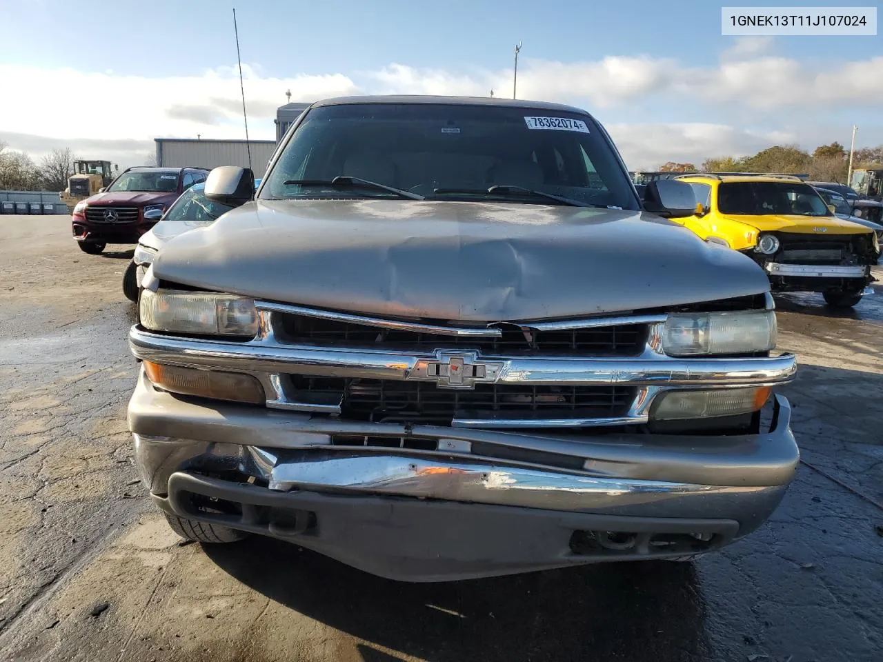 2001 Chevrolet Tahoe K1500 VIN: 1GNEK13T11J107024 Lot: 78362074