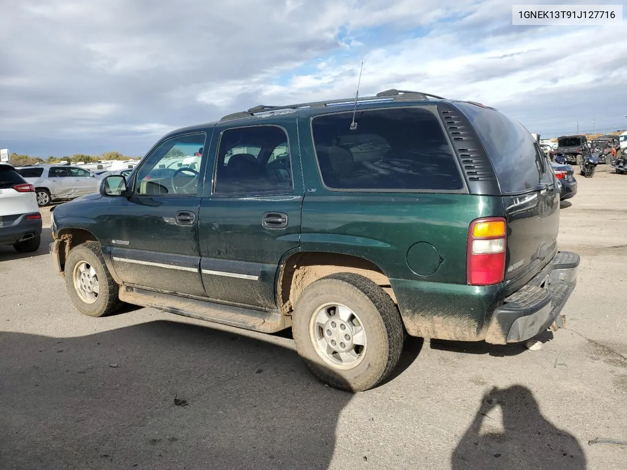 2001 Chevrolet Tahoe K1500 VIN: 1GNEK13T91J127716 Lot: 79010474