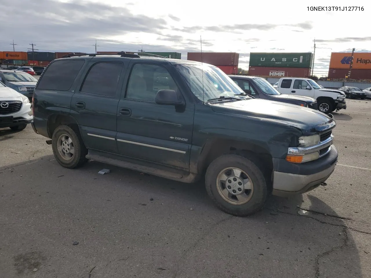 2001 Chevrolet Tahoe K1500 VIN: 1GNEK13T91J127716 Lot: 79010474