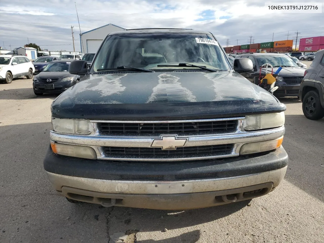 2001 Chevrolet Tahoe K1500 VIN: 1GNEK13T91J127716 Lot: 79010474