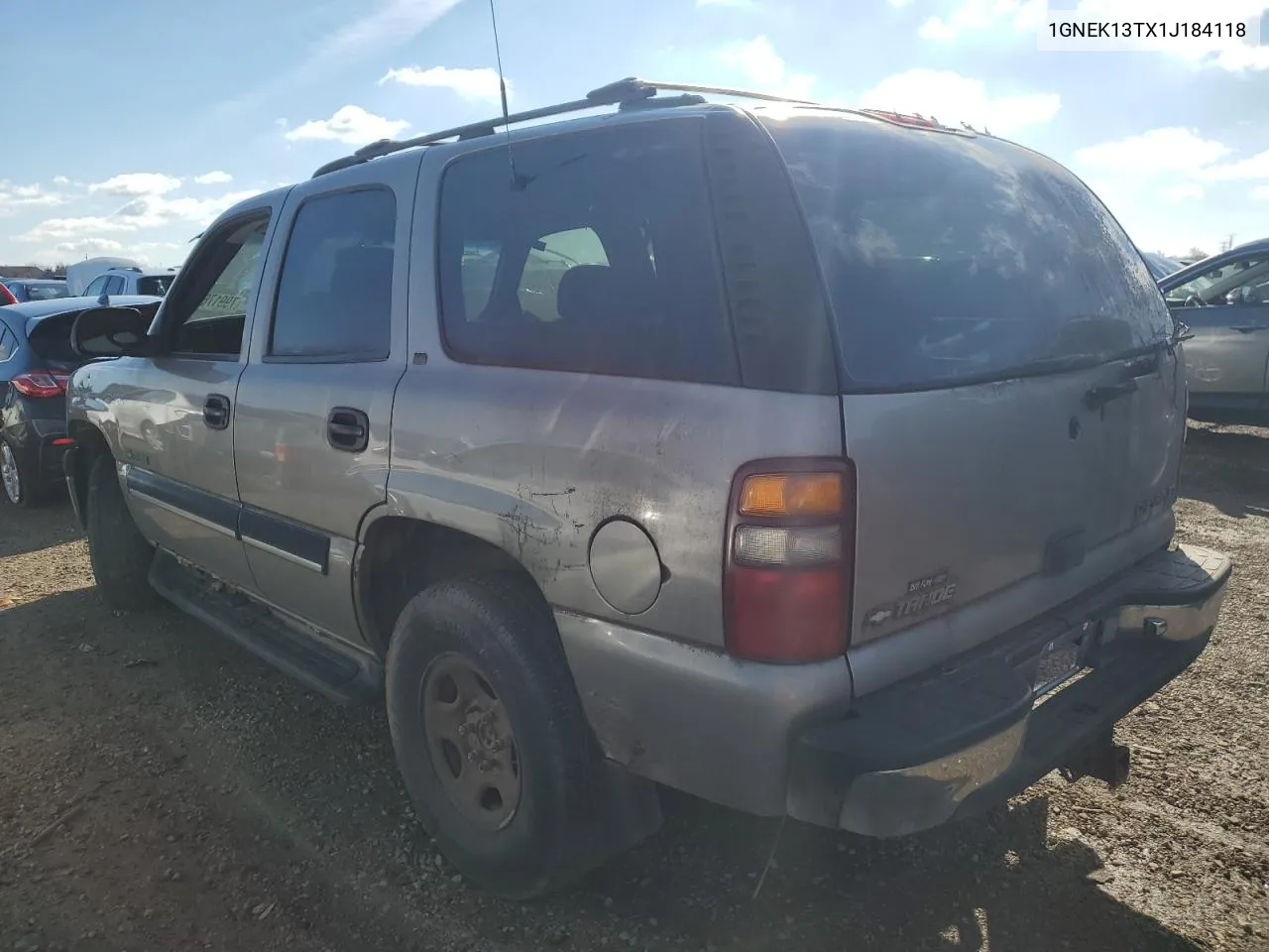 2001 Chevrolet Tahoe K1500 VIN: 1GNEK13TX1J184118 Lot: 79917654