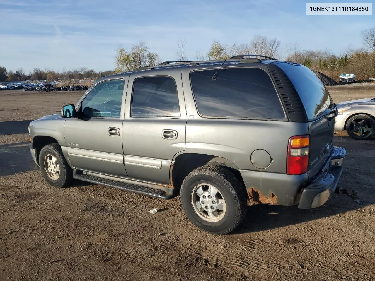 2001 Chevrolet Tahoe K1500 VIN: 1GNEK13T11R184350 Lot: 80535664