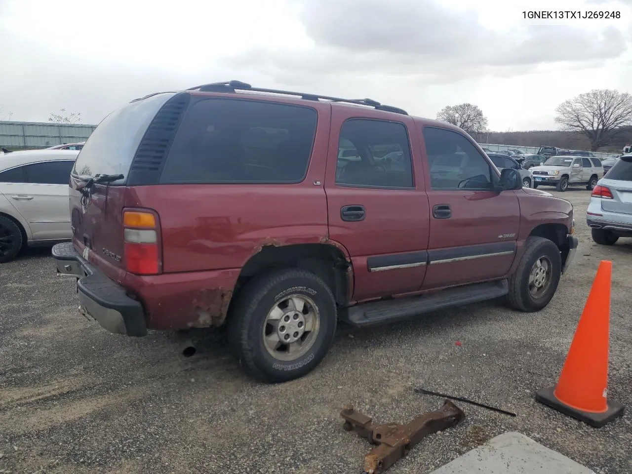 2001 Chevrolet Tahoe K1500 VIN: 1GNEK13TX1J269248 Lot: 81299734