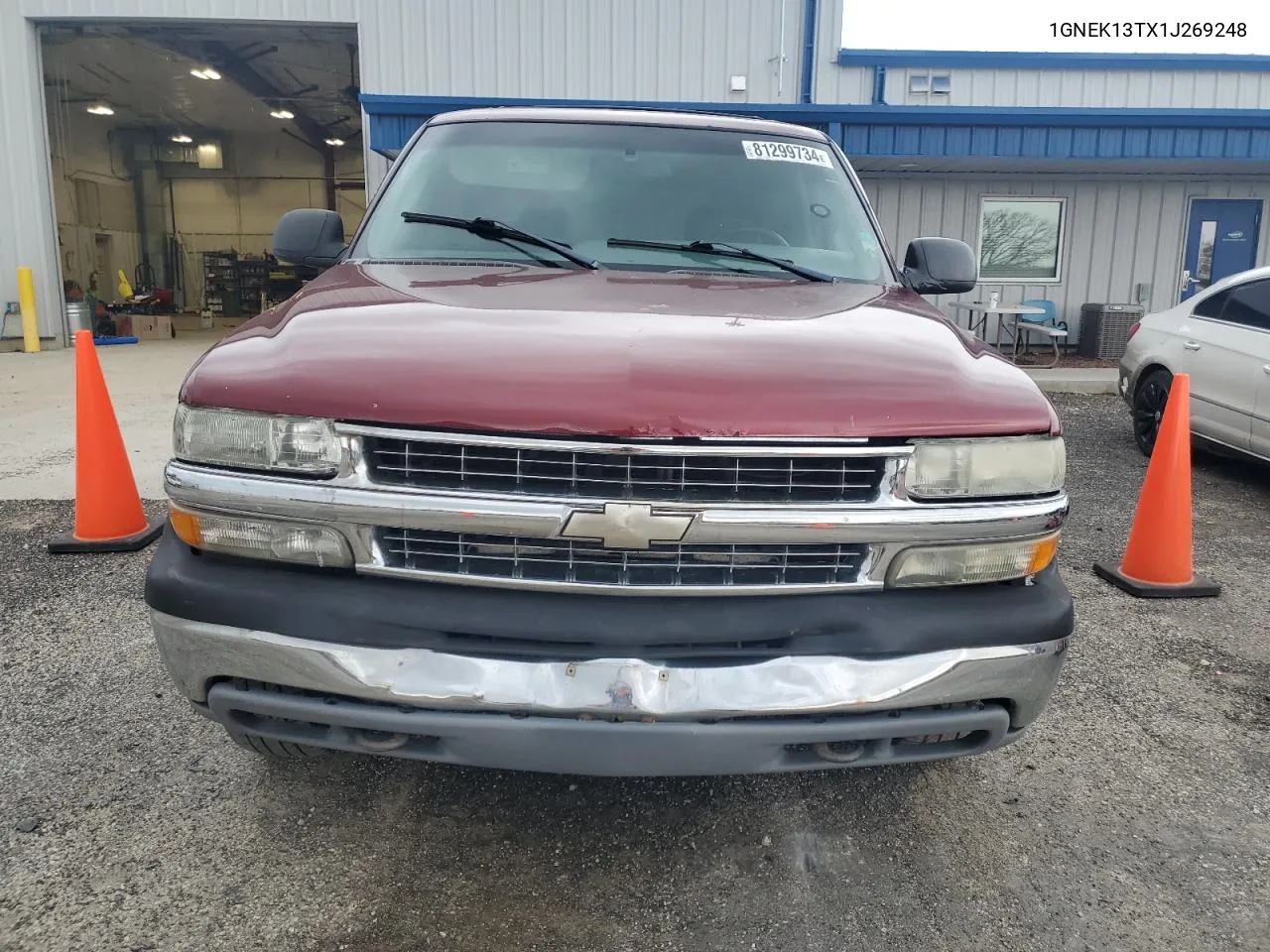 2001 Chevrolet Tahoe K1500 VIN: 1GNEK13TX1J269248 Lot: 81299734