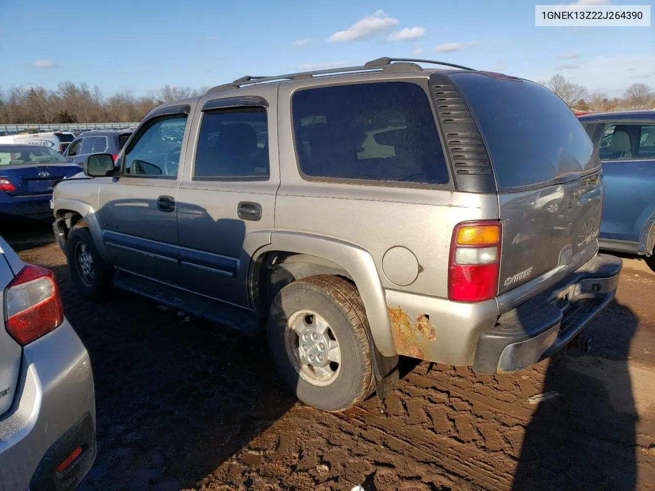 2002 Chevrolet Tahoe K1500 VIN: 1GNEK13Z22J264390 Lot: 42230654