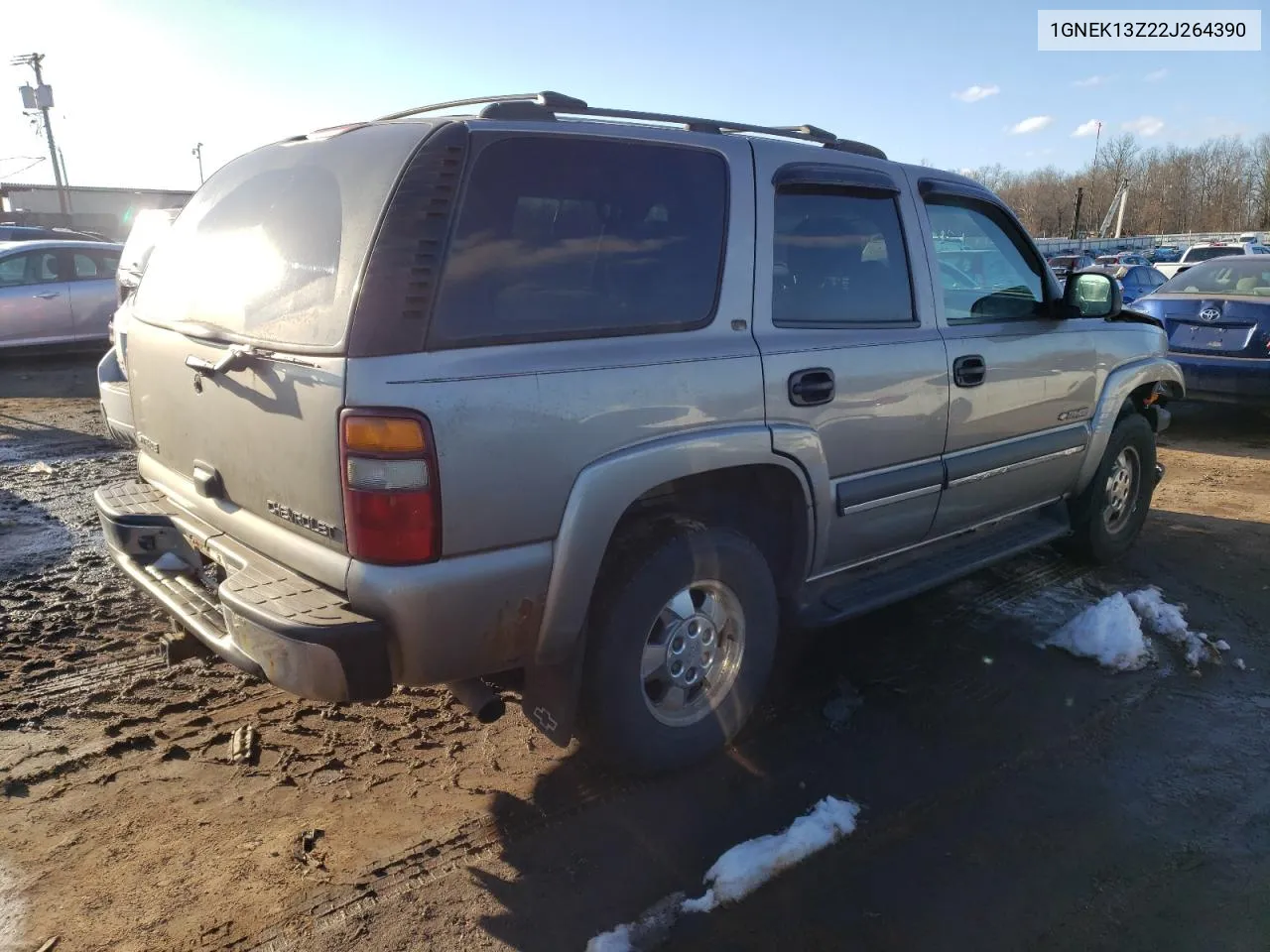 2002 Chevrolet Tahoe K1500 VIN: 1GNEK13Z22J264390 Lot: 42230654