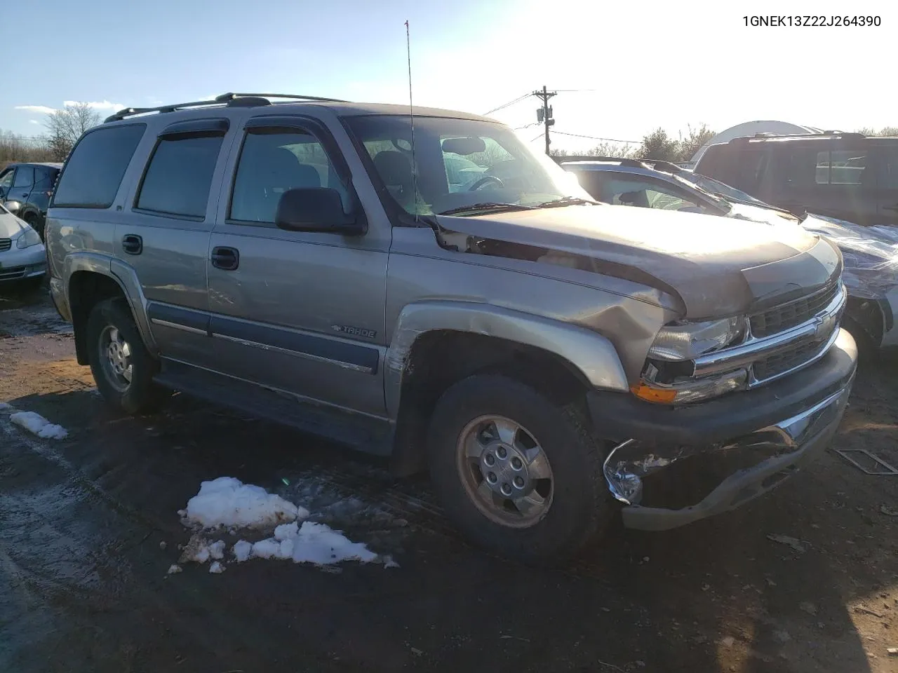 2002 Chevrolet Tahoe K1500 VIN: 1GNEK13Z22J264390 Lot: 42230654