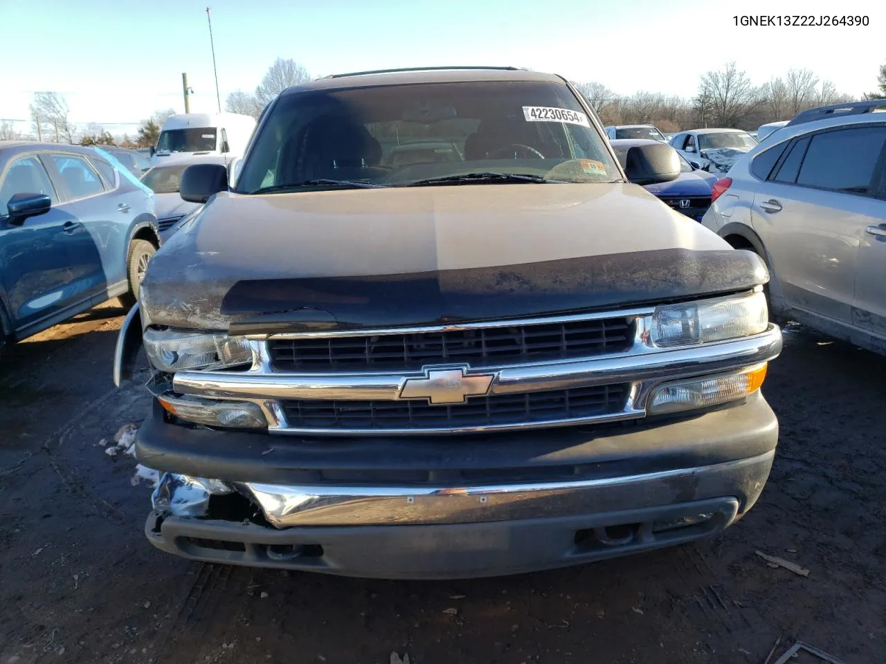 2002 Chevrolet Tahoe K1500 VIN: 1GNEK13Z22J264390 Lot: 42230654