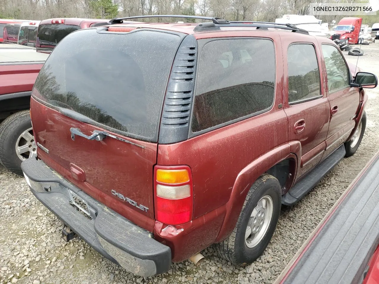 2002 Chevrolet Tahoe C1500 VIN: 1GNEC13Z62R271566 Lot: 47515364