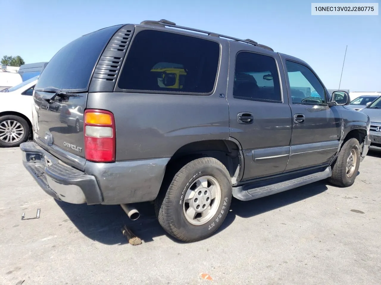 2002 Chevrolet Tahoe C1500 VIN: 1GNEC13V02J280775 Lot: 53915434