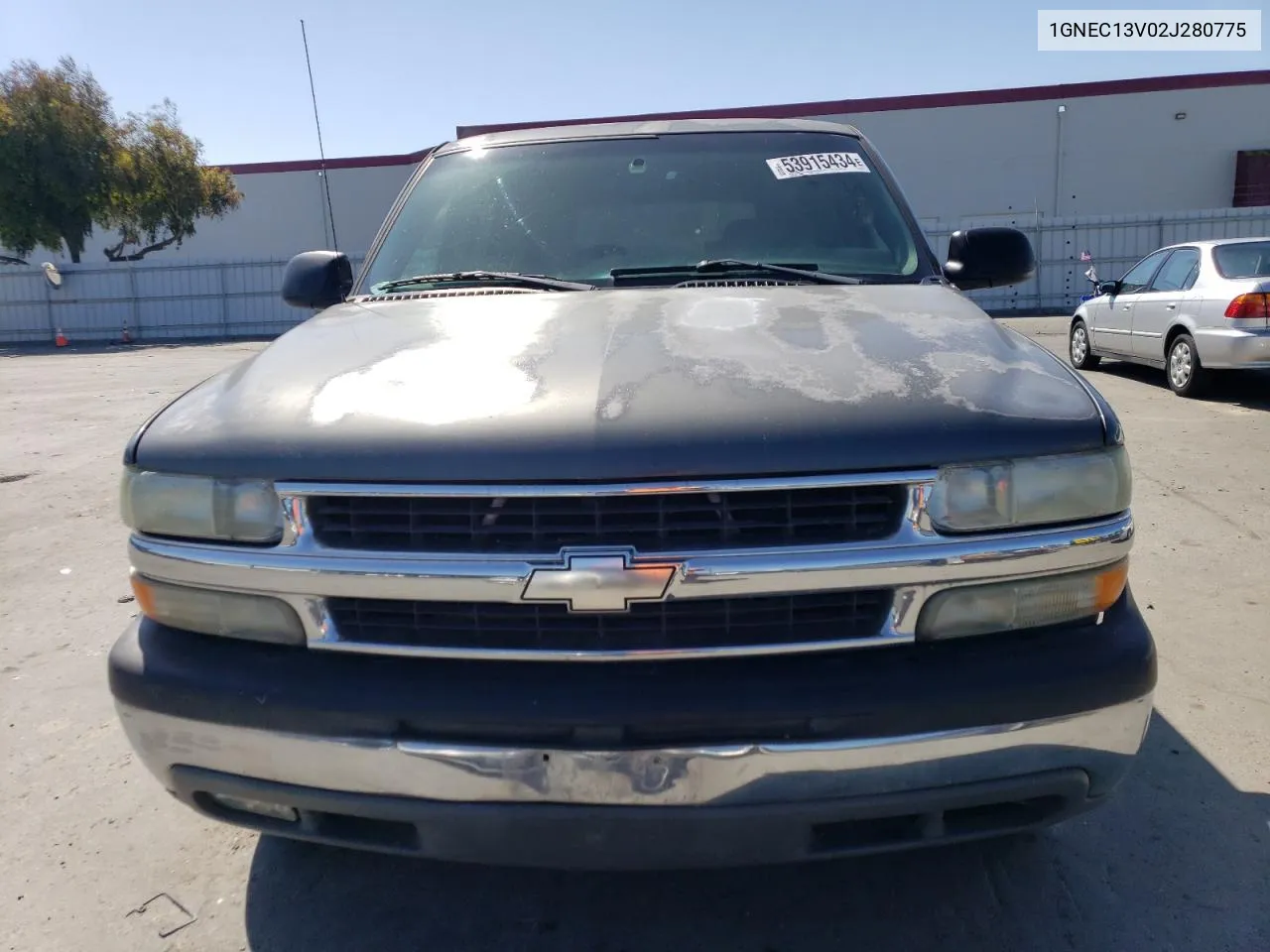 2002 Chevrolet Tahoe C1500 VIN: 1GNEC13V02J280775 Lot: 53915434