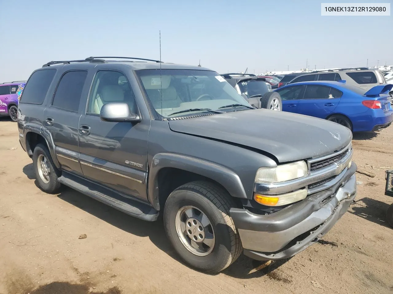 2002 Chevrolet Tahoe K1500 VIN: 1GNEK13Z12R129080 Lot: 65446334