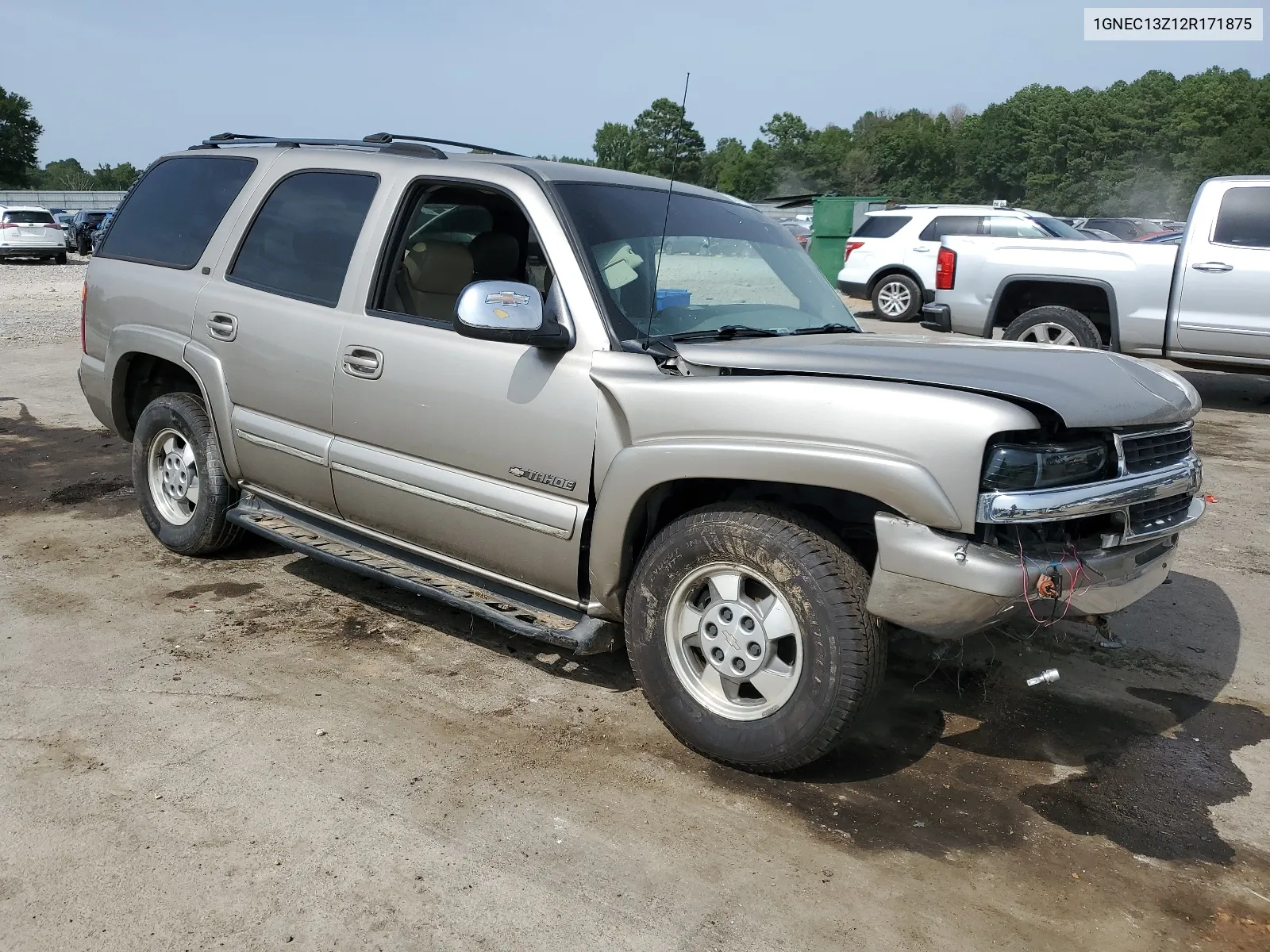 2002 Chevrolet Tahoe C1500 VIN: 1GNEC13Z12R171875 Lot: 65946974