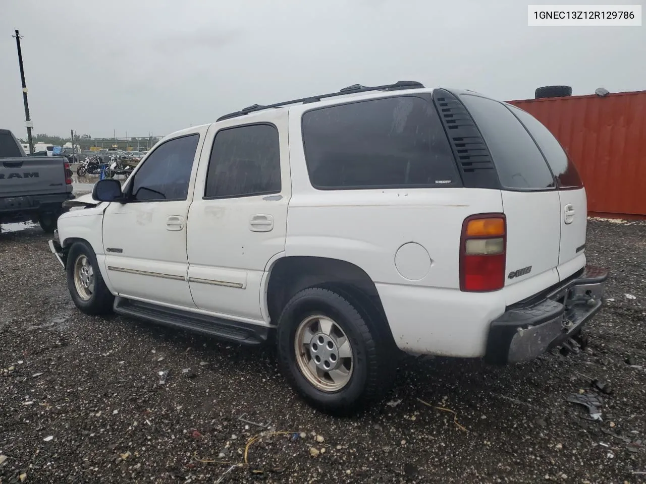 2002 Chevrolet Tahoe C1500 VIN: 1GNEC13Z12R129786 Lot: 67407194