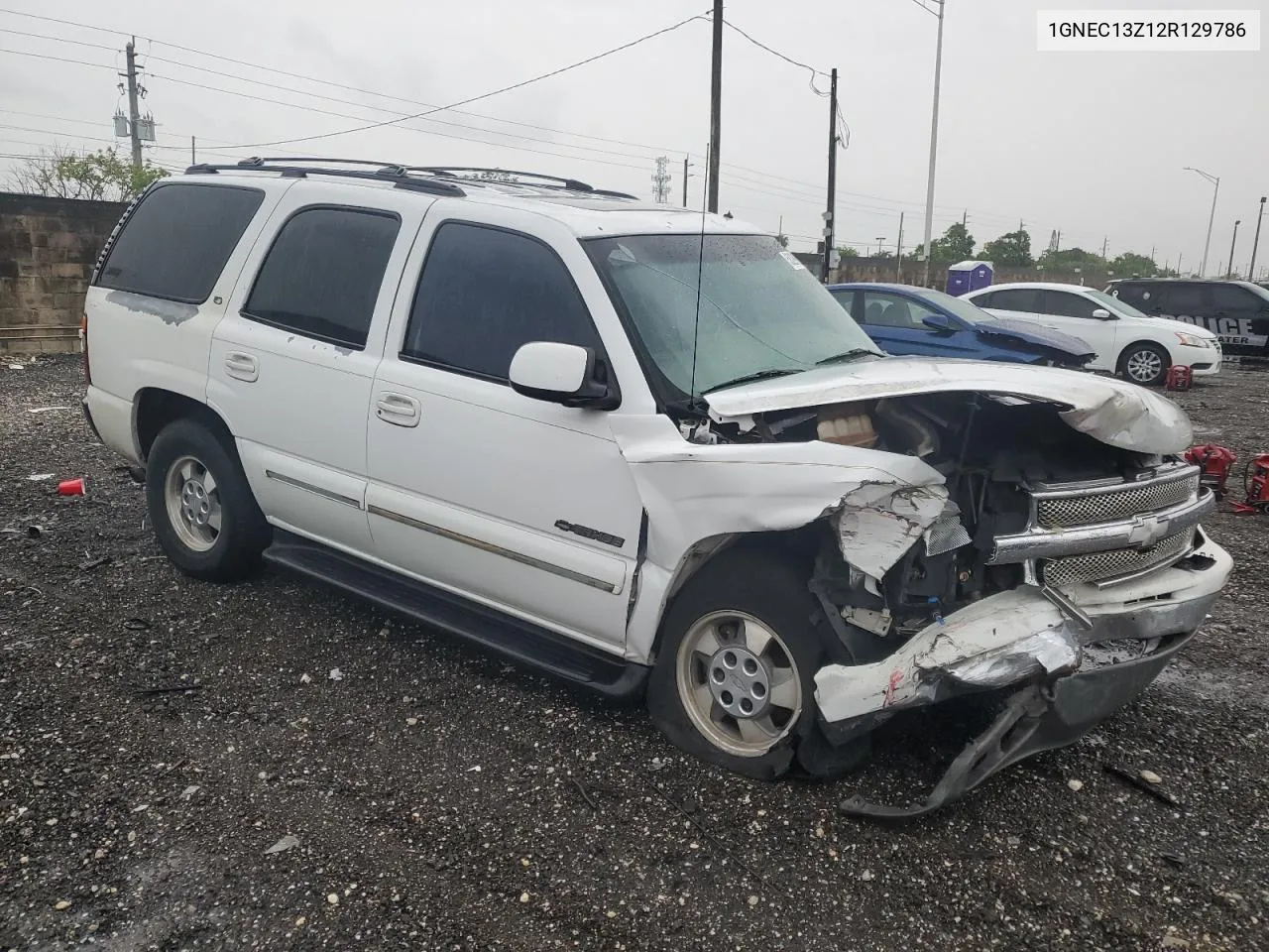 2002 Chevrolet Tahoe C1500 VIN: 1GNEC13Z12R129786 Lot: 67407194