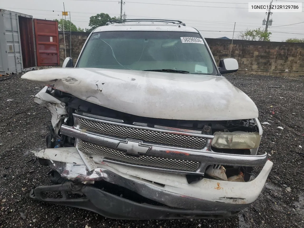 2002 Chevrolet Tahoe C1500 VIN: 1GNEC13Z12R129786 Lot: 67407194