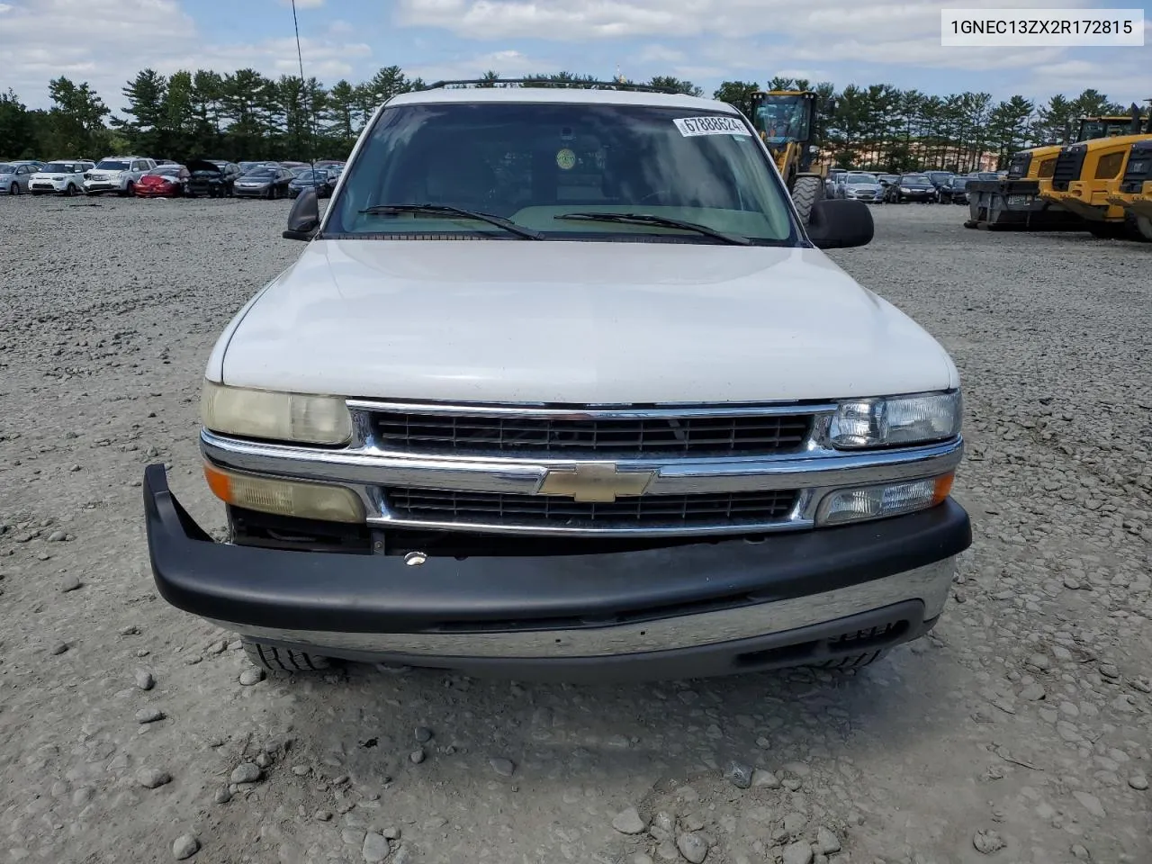 2002 Chevrolet Tahoe C1500 VIN: 1GNEC13ZX2R172815 Lot: 67888624