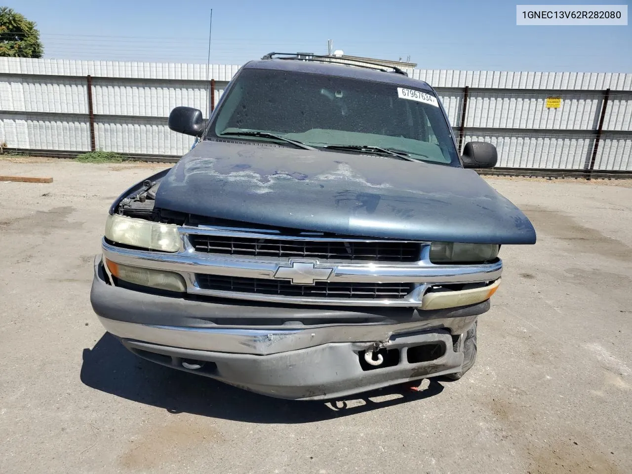 2002 Chevrolet Tahoe C1500 VIN: 1GNEC13V62R282080 Lot: 67967634