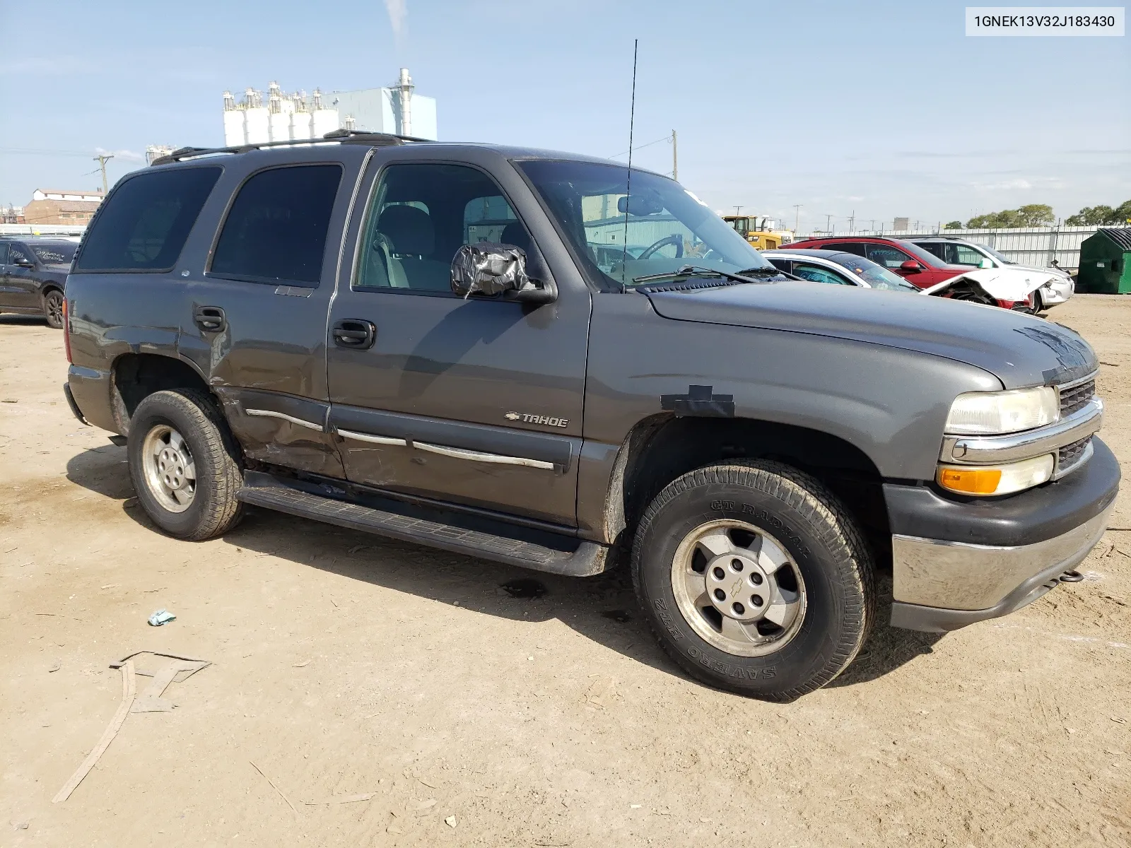 2002 Chevrolet Tahoe K1500 VIN: 1GNEK13V32J183430 Lot: 68434314