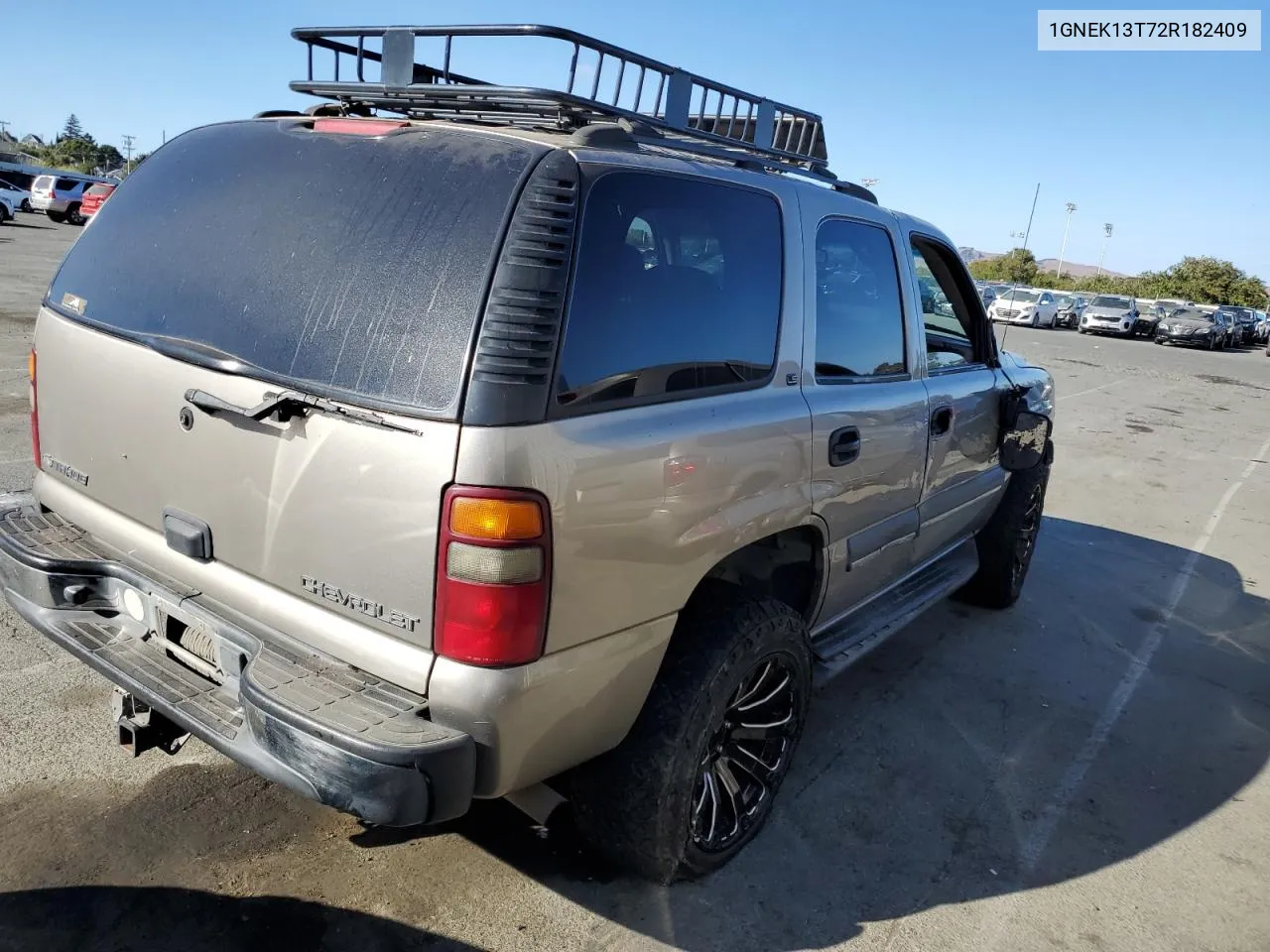 2002 Chevrolet Tahoe K1500 VIN: 1GNEK13T72R182409 Lot: 68849004