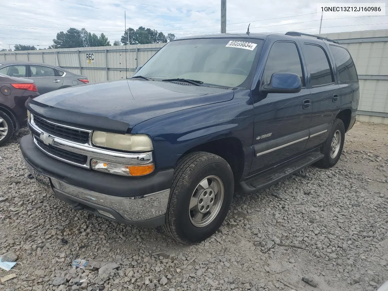 1GNEC13Z12J160986 2002 Chevrolet Tahoe C1500