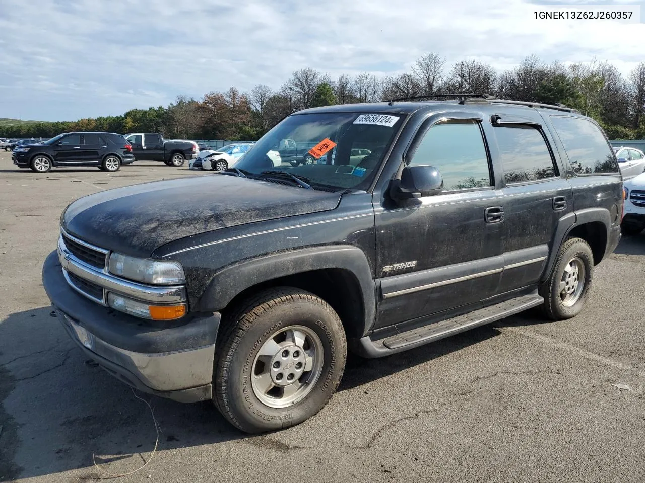 2002 Chevrolet Tahoe K1500 VIN: 1GNEK13Z62J260357 Lot: 69656124