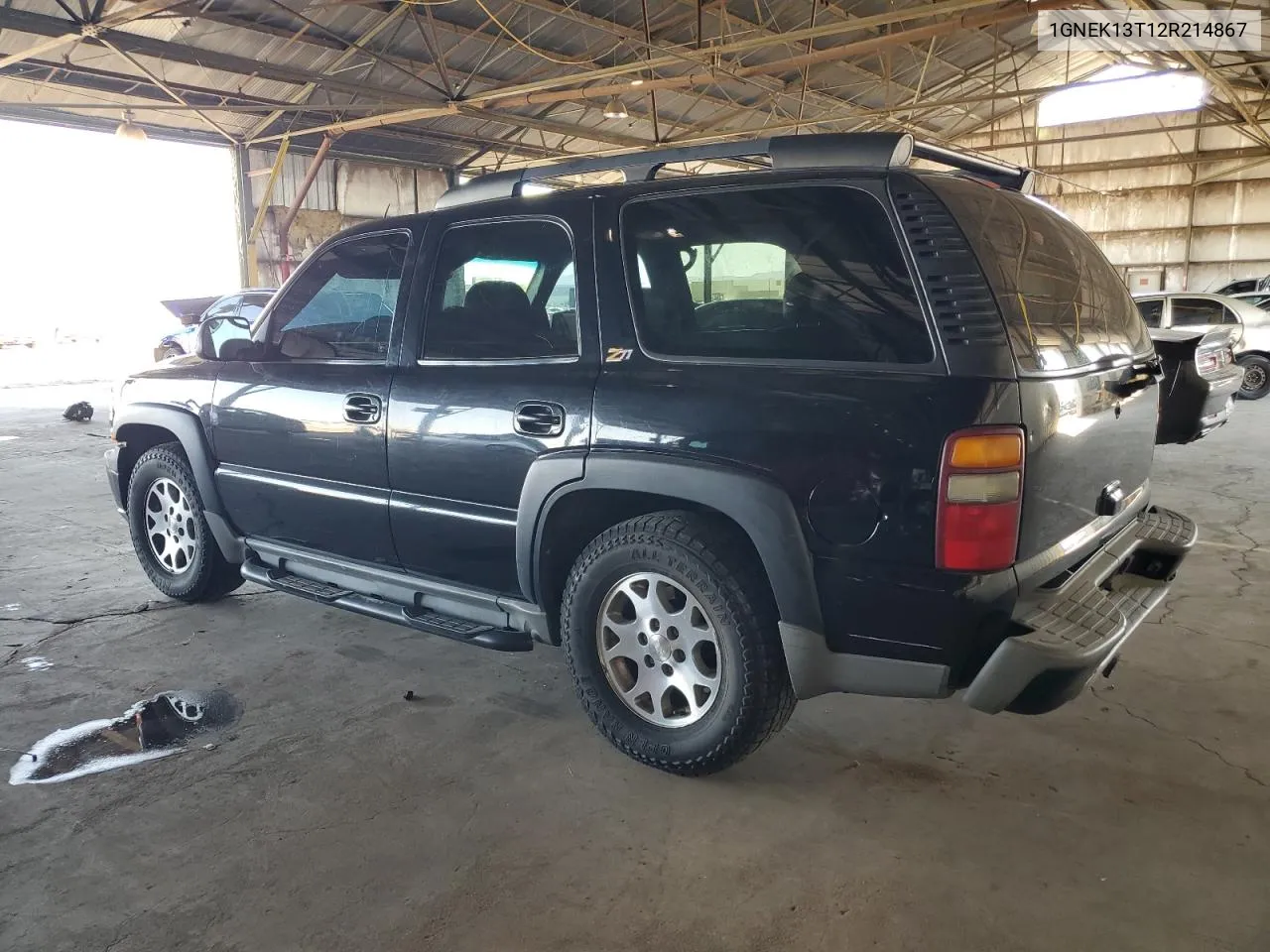 2002 Chevrolet Tahoe K1500 VIN: 1GNEK13T12R214867 Lot: 70984694