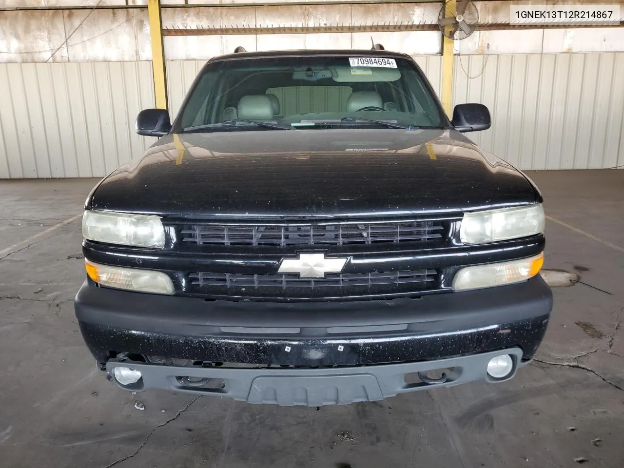 2002 Chevrolet Tahoe K1500 VIN: 1GNEK13T12R214867 Lot: 70984694