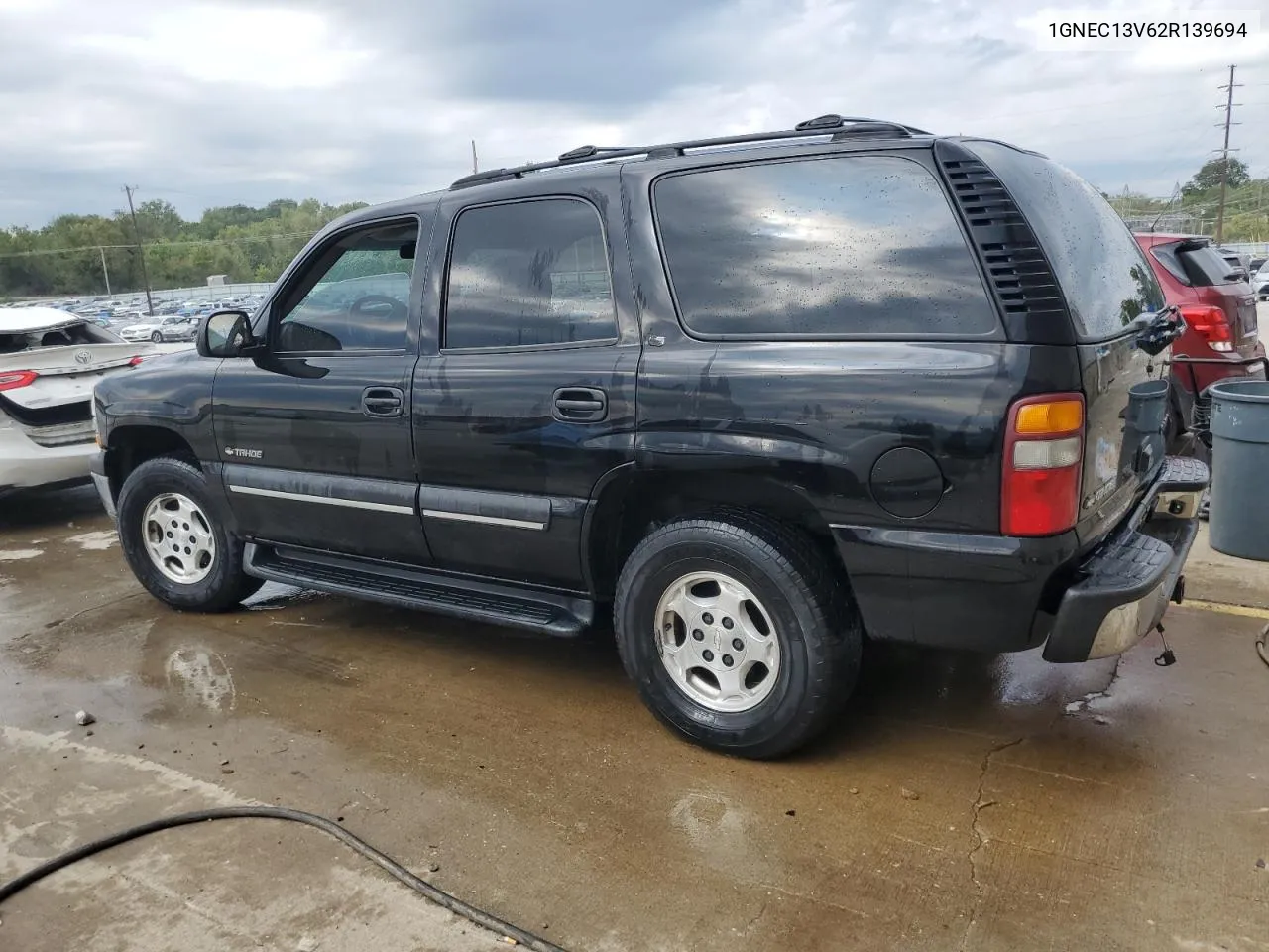 2002 Chevrolet Tahoe C1500 VIN: 1GNEC13V62R139694 Lot: 71736894