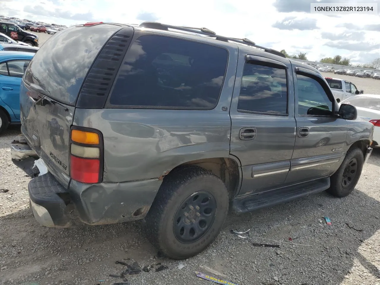 2002 Chevrolet Tahoe K1500 VIN: 1GNEK13Z82R123194 Lot: 71738944