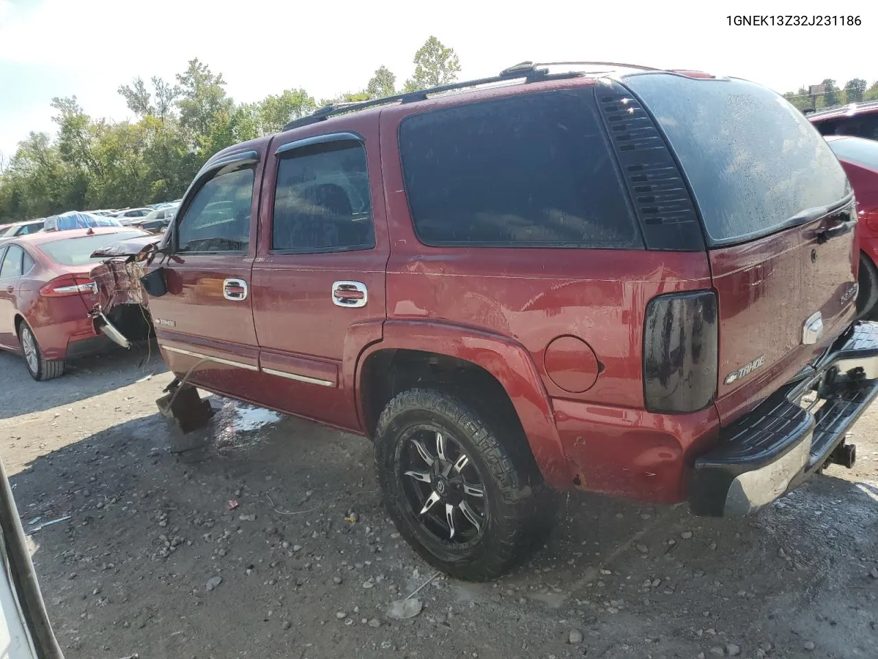 2002 Chevrolet Tahoe K1500 VIN: 1GNEK13Z32J231186 Lot: 72061894