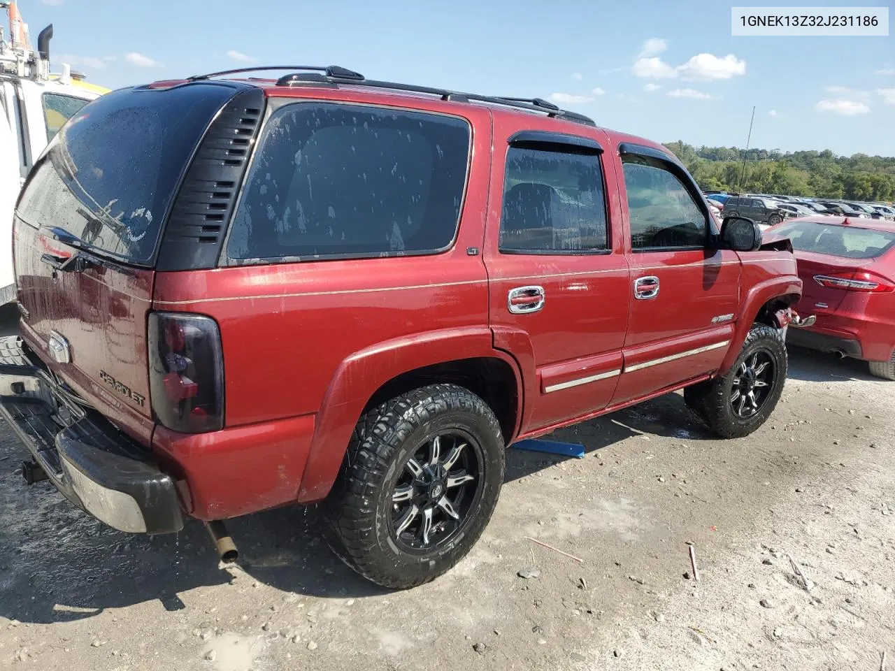 2002 Chevrolet Tahoe K1500 VIN: 1GNEK13Z32J231186 Lot: 72061894