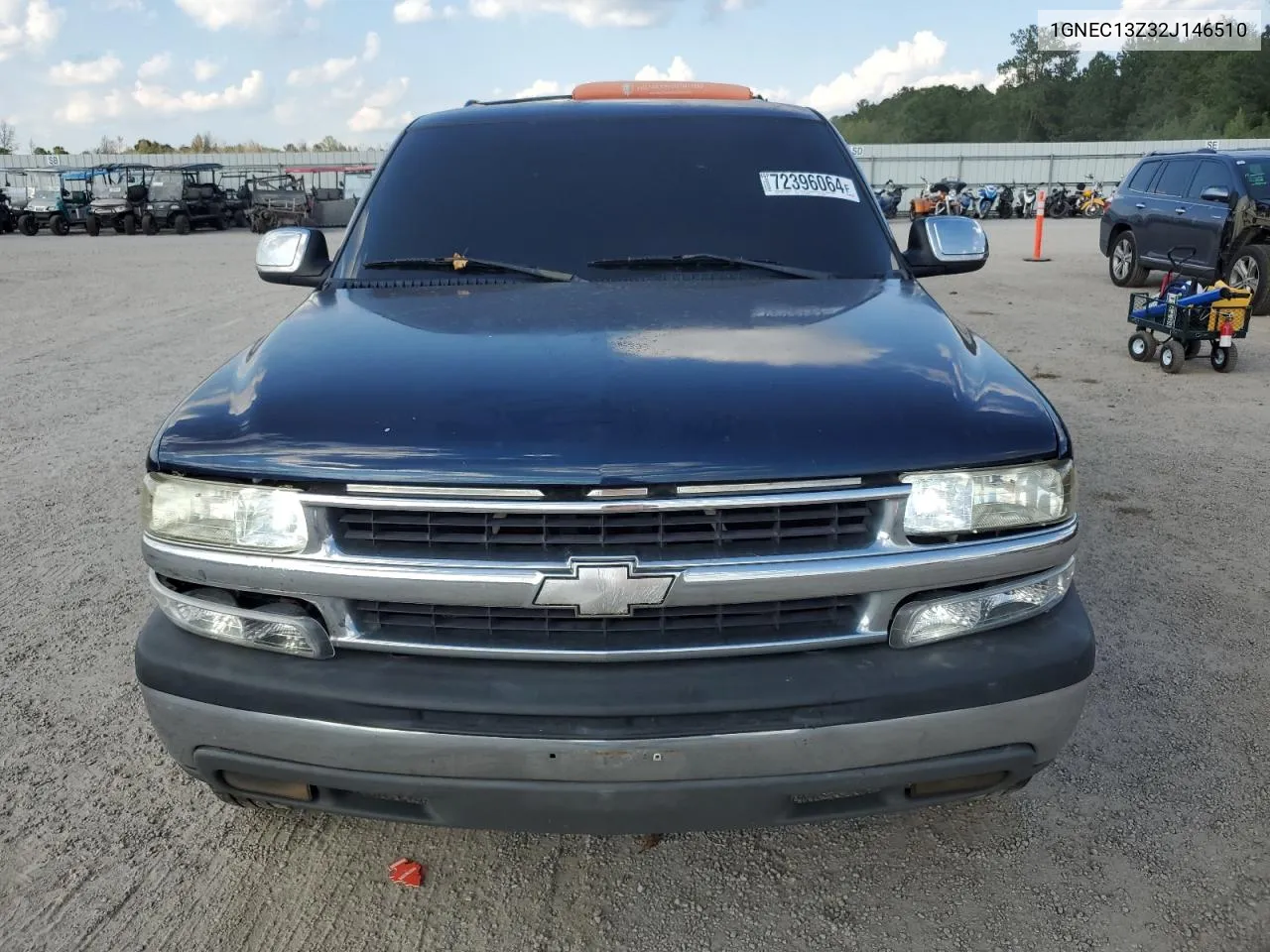 2002 Chevrolet Tahoe C1500 VIN: 1GNEC13Z32J146510 Lot: 72396064