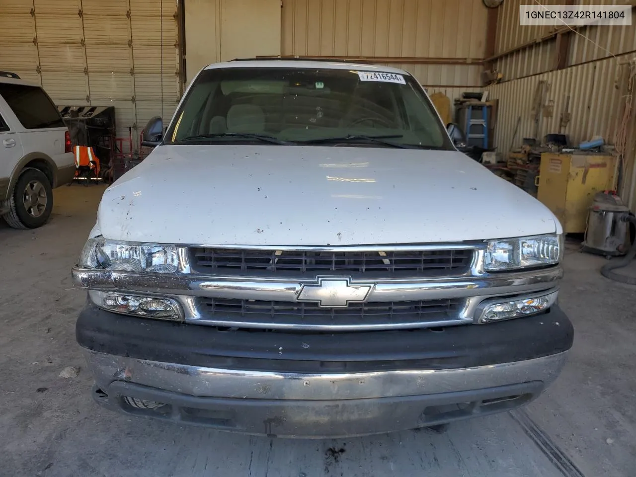 2002 Chevrolet Tahoe C1500 VIN: 1GNEC13Z42R141804 Lot: 72416544