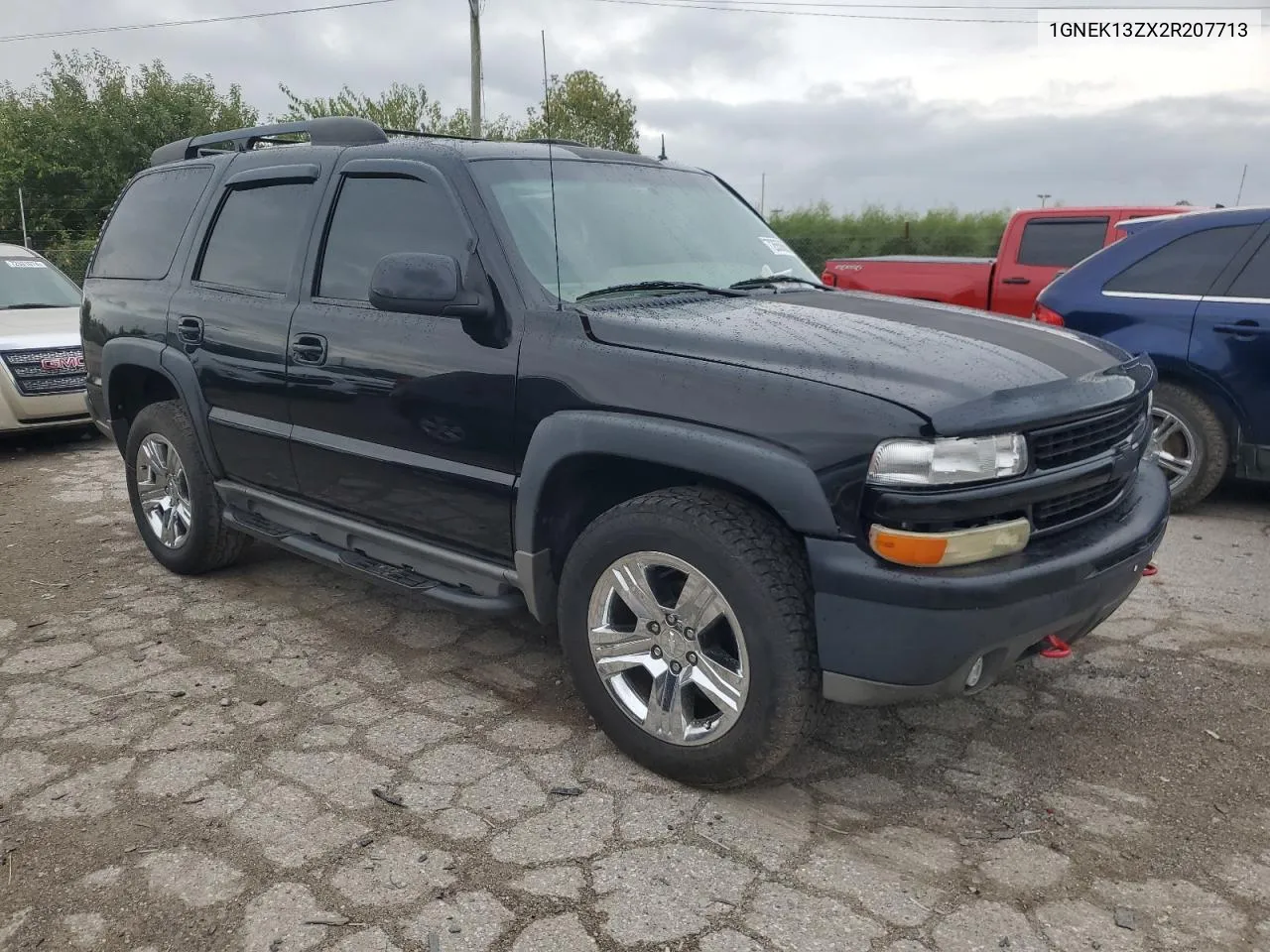 2002 Chevrolet Tahoe K1500 VIN: 1GNEK13ZX2R207713 Lot: 72656624