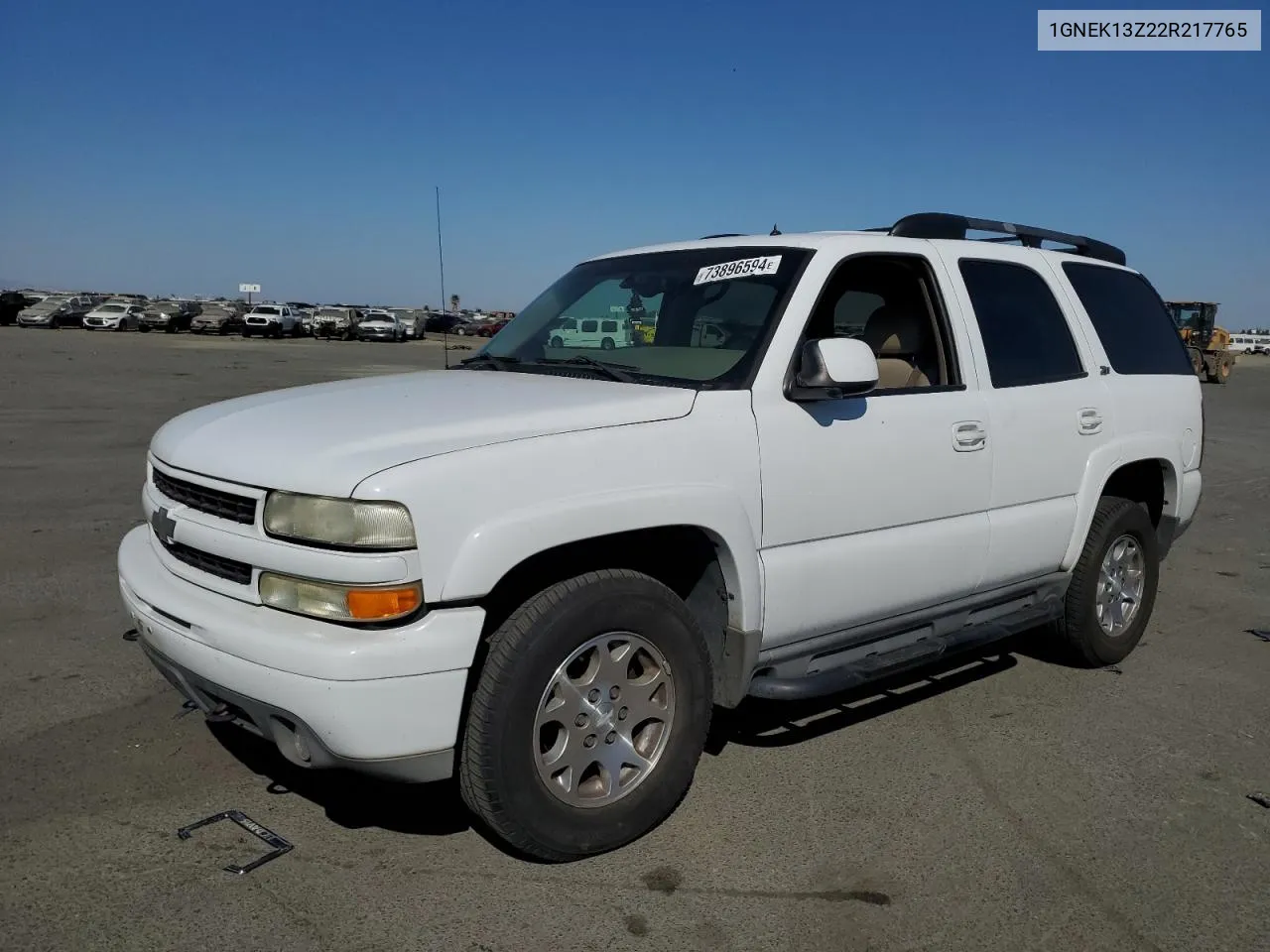 2002 Chevrolet Tahoe K1500 VIN: 1GNEK13Z22R217765 Lot: 73896594