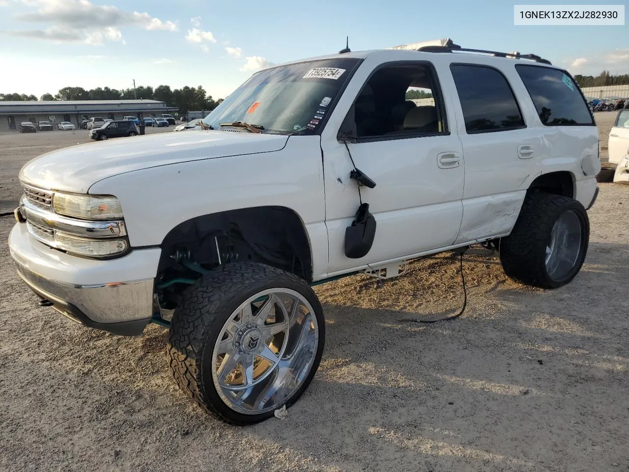 2002 Chevrolet Tahoe K1500 VIN: 1GNEK13ZX2J282930 Lot: 73925754