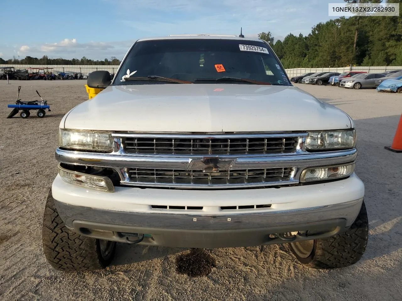 2002 Chevrolet Tahoe K1500 VIN: 1GNEK13ZX2J282930 Lot: 73925754